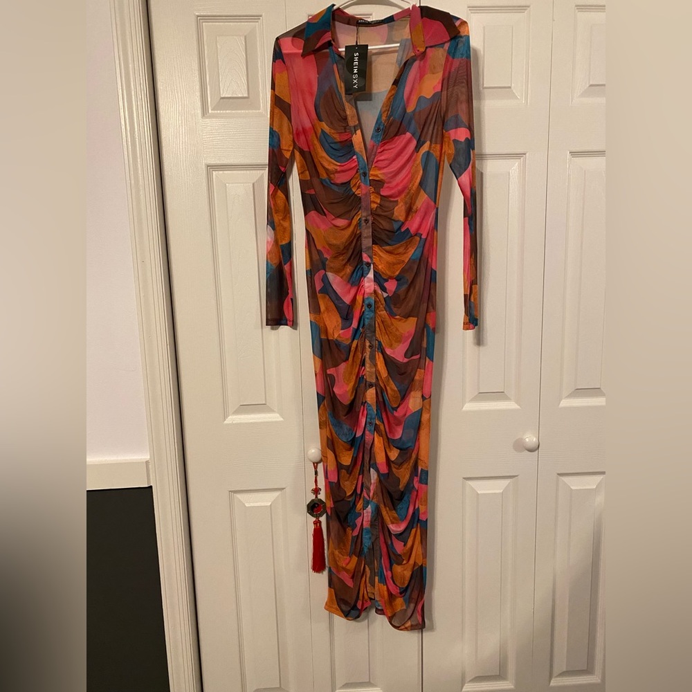 SHEIN midi dress